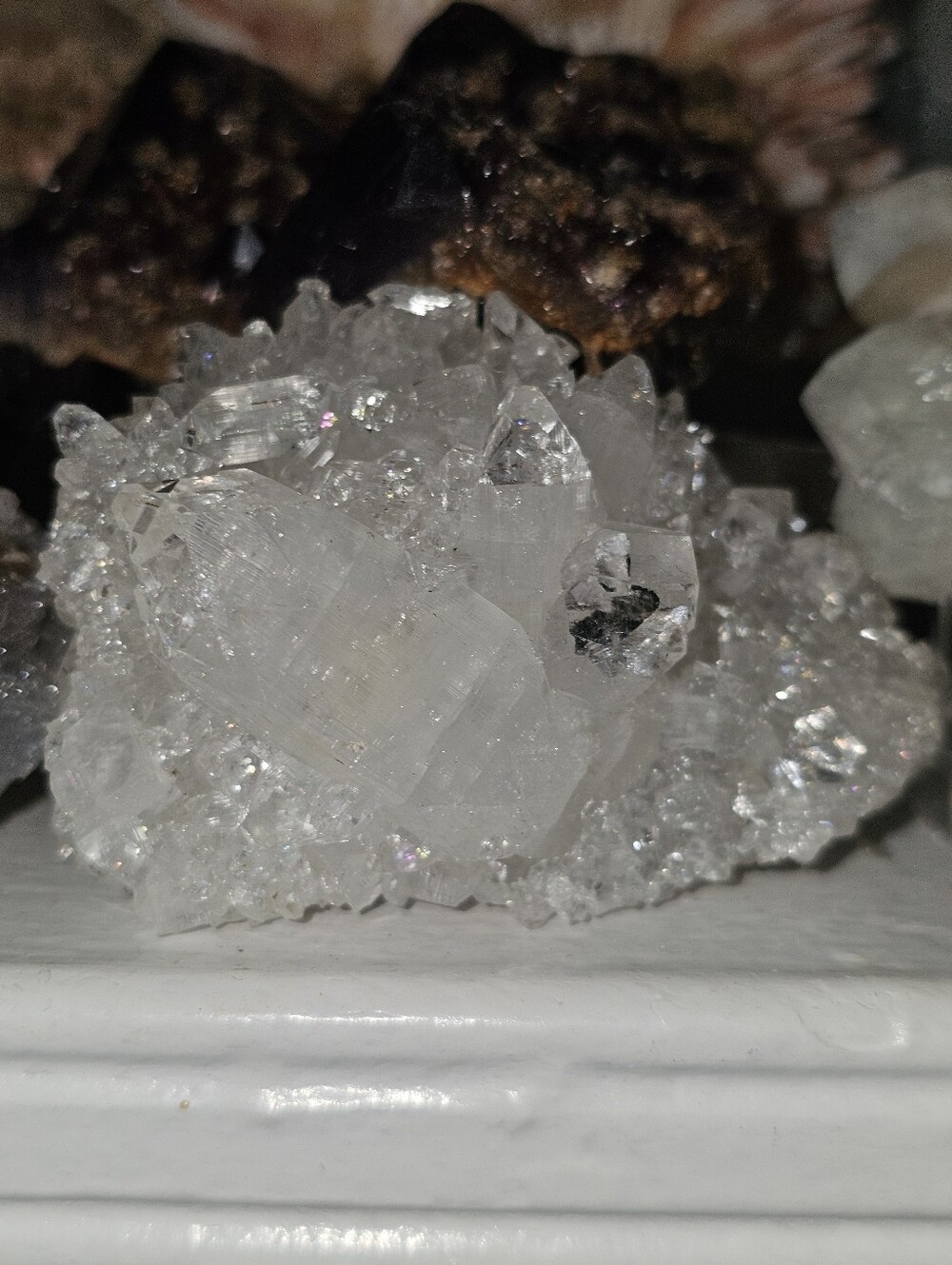 Irridesent Apophylite